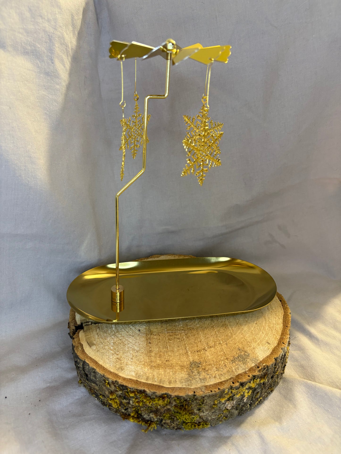 Porte bougie tournant