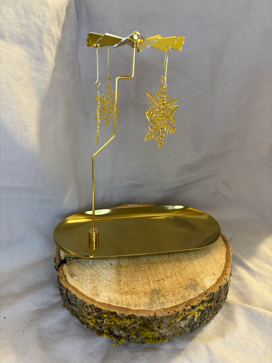 Porte bougie tournant