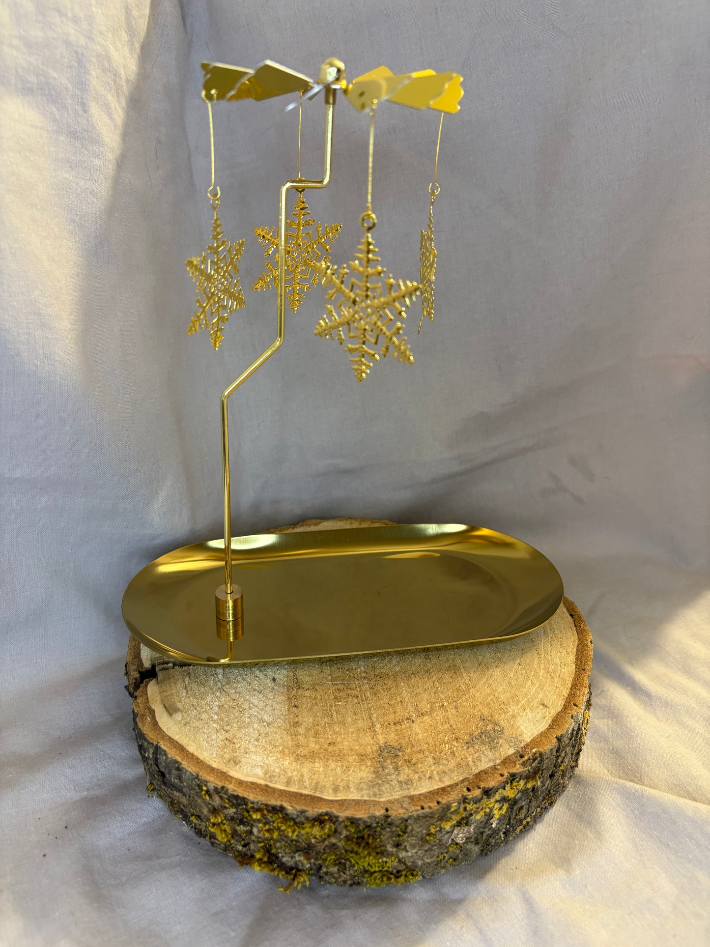 Porte bougie tournant